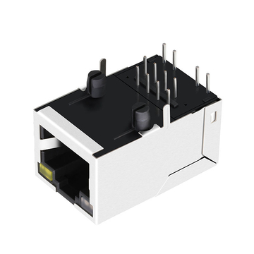 X Multiple XRJH-01B-P-D51-58S Συμβατό LINK-PP LPJ1116BLNL 10/100 Base-T Tab Up Πράσινο&Πορτοκαλί/Κίτρινο LED Μονής Θύρας Cat5e RJ-45 Modular Connector εικόνα 3