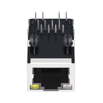 X Multiple XRJH-01B-P-D51-58S Συμβατό LINK-PP LPJ1116BLNL 10/100 Base-T Tab Up Πράσινο&Πορτοκαλί/Κίτρινο LED Μονής Θύρας Cat5e RJ-45 Modular Connector εικόνα 2