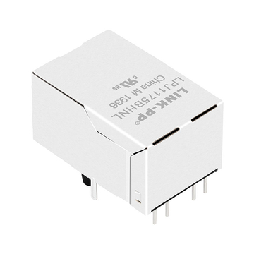 X Multiple XMPH-SC851-901NL Συμβατό LINK-PP LPJ1175BHNL 10/100 Base-T Tab Up Πράσινο/Κίτρινο LED Μονής Θύρας POE RJ45 Magjack ICM Jack εικόνα 5