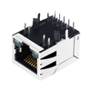 LPJG4873GFNL 10/100/1000 Base-T со светодиодами Разъем Ethernet RJ45, изображение большого пальца 3