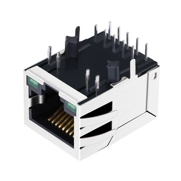 LPJG4873GFNL 10/100/1000 Base-T LED 내장 이더넷 RJ45 커넥터 이미지 3
