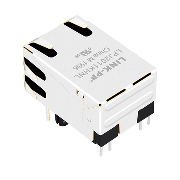 متوافق مع RTA-3D4A1D1F LINK-PP LPJ2011KHNL 10/100 Base-T Tab Up Green/Yellow LED Single Port Connector LAN RJ 45 Magjack image 5