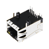 LPJ9011KONL 10/100 Base-T Tab Up Single Port RJ45 Magjack Orange&Green/Yellow LED thumb image 4