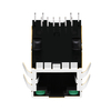 Compatible Belfuse 0810-1G1T-06 LINK-PP LPJ2011KWNL 10/100 Base-T Tab Up Vert/Vert LED Connecteur Ethernet RJ-45 à port unique FastJacks image de pouce 2