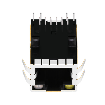 WIJ MIC2411C-6131 Compatibel LINK-PP LPJ2011KSNL 10/100 Base-T Tab Up Gele/Oranje & Groene LED Enkele Poort Geïntegreerde RJ45 FastJacks afbeelding 2