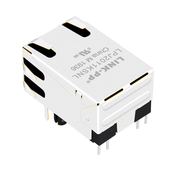 WIJ MIC2411C-6131 Compatibel LINK-PP LPJ2011KSNL 10/100 Base-T Tab Up Gele/Oranje & Groene LED Enkele Poort Geïntegreerde RJ45 FastJacks afbeelding 5
