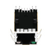 YDS 47F-1212GDD2NL Compatible LINK-PP LPJ9011K26NL 10/100 Base-T Single Port Shielded RJ45 Connector Tab Up Green/Orange&Green Led thumb image 2
