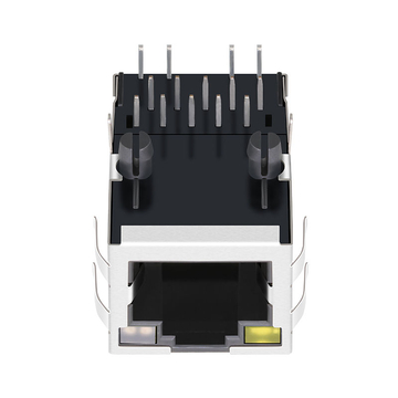 LPJG17305-1ASNL 100/1000 Base-T Single Port Gigabit RJ45 Connector Magnetics Jack Tab Up Yellow/Orange&Green Led image 2