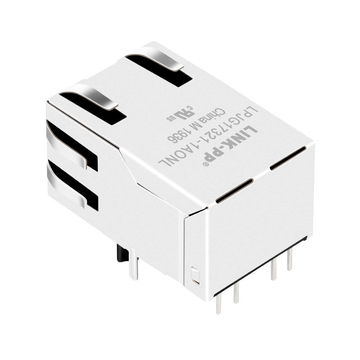 RTA-164ANNNA-compatibel LINK-PP LPJG17321-1AONL 100/1000 Base-T Tab Up Oranje & Groen/Gele LED 1x1 Poort Modulaire RJ-45 Socket afbeelding 5