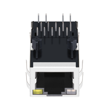 RTA-164ANNNA-compatibel LINK-PP LPJG17321-1AONL 100/1000 Base-T Tab Up Oranje & Groen/Gele LED 1x1 Poort Modulaire RJ-45 Socket afbeelding 2