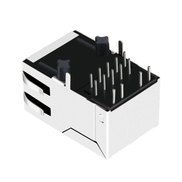Συμβατό με RTA-1S4A9W1F LINK-PP LPJG17333-1A47NL 100/1000 Base-T Tab Up RJ45 Ethernet Magjack 1x1 Θύρα Yellow&Green/Yellow&Green LED εικόνα 4