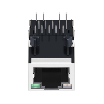 RTA-193AGL1A-compatibel LINK-PP LPJG17391-1B53NL 100/1000 Base-T Tab Up Oranje & Groen/Groene LED 1x1 Poort 10P8C RJ-45 Module afbeelding 2