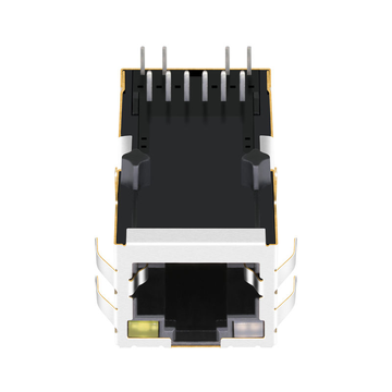 LPJK0005AONL Модульный разъем RJ45 10/100 Base-T, 8 контактов, оранжевый, зеленый и желтый светодиоды, изображение 2