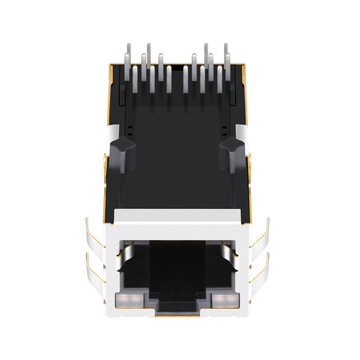 Halo HFJT1-1G20C3-L55RL互換LPJK0071A4NL 1000 Base-TギガビットRJ45コネクタ マグネティックスジャックタブアップ 緑＆黄/緑＆黄LEDイメージ2