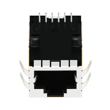 Συμβατό με Belfuse 08B1-1XX1-06-F LINK-PP LPJ2011CNL 10/100 Base-T RJ45 Jack 1x1 Port Tab Up Without LED image 2