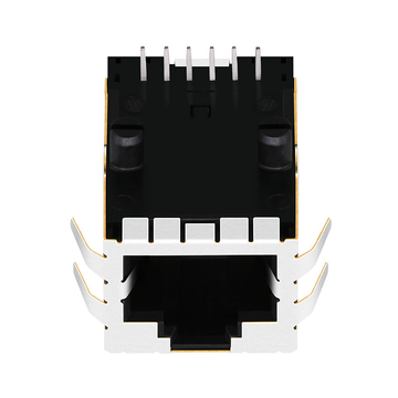 LPJ2011CNL 10/100 Base-T RJ45 MagJack 1x1 Θύρα Tab Up Χωρίς LED εικόνα 2