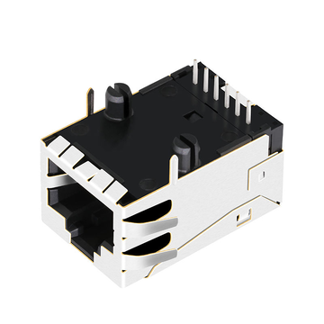 LPJ2011CNL 10/100 Base-T RJ45 MagJack 1x1 Θύρα Tab Up Χωρίς LED εικόνα 4