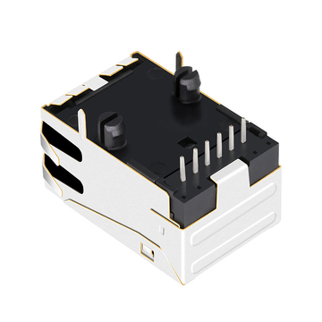 Belfuse 08B1-1X1T-06-F Compatibel LINK-PP LPJ2011CNL 10/100 Base-T Tab Up Zonder Led 1x1 Poort 8 Pin Amp RJ45 Jacks afbeelding 4