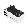 Compatible avec l'impulsion JK0-0020NL LINK-PP LPJK0020AINL Connecteur magnétique RJ45 PoE 10/100 Base-T 1x1, languette vers le haut, LED jaune et verte/verte (image miniature 4)