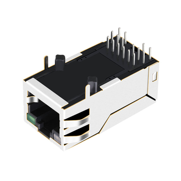 Совместимость с импульсным JK0-0016 LINK-PP LPJK0014AINL 100/1000 Base-T Tab Up Yellow&Green/Green Led Single Port Jack RJ45 Cat 6 image 3