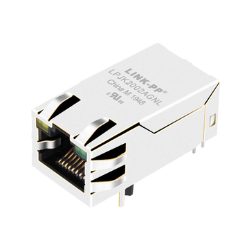 WE 7499411122 Compatible LINK-PP LPJK2002AGNL 100/1000 Base-T Tab Up Yellow/Green Led 1x1 Port POE+ Lan RJ45 Connection