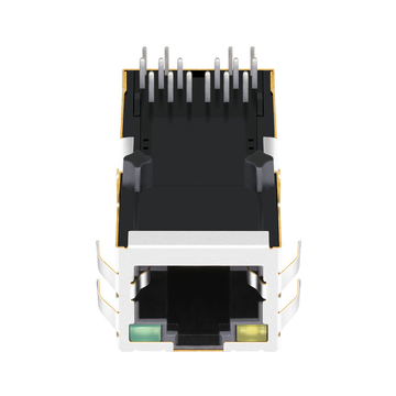 LPJK0036AGNL 100/1000 Base-T Tab Up Gele/Groene LED 1x1 Poort RJ45 Module Jack afbeelding 2