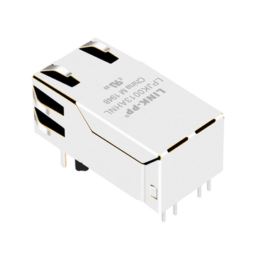 X Meerdere XMPH-XARJ-8017CNL-compatibel LINK-PP LPJK0013AHNL 10/100 Base-T Tab Up Groen/Gele LED 1x1 Poort PoE RJ45 Netwerkconnector afbeelding 5