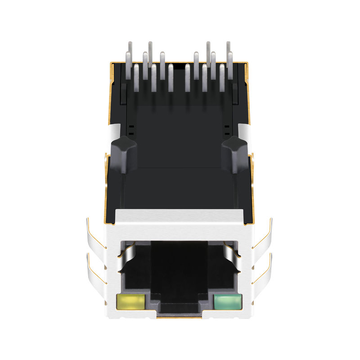 Hanrun HR971185A Compatible LINK-PP LPJK0010AHNL 10/100 Base-T RJ45 Magnetic Modular Jacks Tab Up Green/Yellow Led image 2