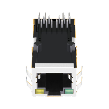 LPJK0010AHNL 10/100 Base-T Tab Up Green/Yellow Led 1x1 Port POE RJ45 Network Jack image 5