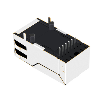 Совместимость с Belfuse L816-1X1T-06-F LINK-PP LPJK0005CNL 10/100 Base-T Tab Up Without Led 1x1 Port Cat5e RJ-45 Connectors image 4