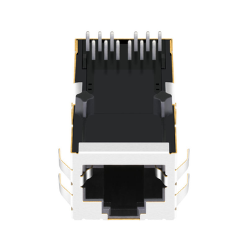 LPJK0038CNL 10 100 1000 base-t gigabit rj45 magjack tab up without led image 2