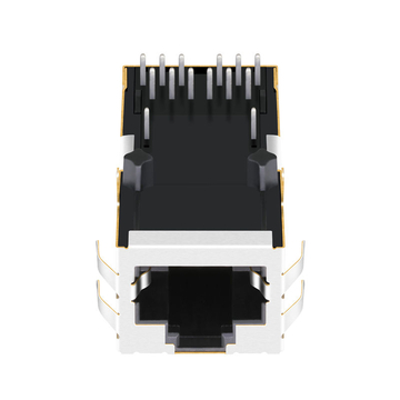 Συμβατό με BelFuse 0816-1X1T-80 LINK-PP LPJK1046CNL 100/1000 Base-T 1x1 Port POE Modular RJ45 Connectors Tab Up Without LED image 2