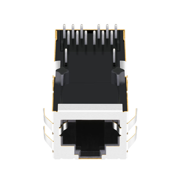 LPJK1046CNL 1000 Base-T Μονής Θύρας RJ45 PoE Gigabit Magnetics Jack Tab Up Χωρίς LED εικόνα 2
