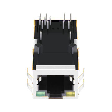Совместимость с BelFuse 0826-1D1T-57-F LINK-PP LPJK1014AGNL 10/100 Base-T Tab Up Yellow/Green Led 1x1 Port POE RJ-45 Magnetic Jacks image 2