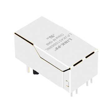 X meerdere XFVOIP5QS-CTxu1-2L compatibel LINK-PP LPJK4010B69NL 10/100 Base-T Tab Up Rood/Rode LED 1x1 Poort POE RJ-45 Magjack Connector afbeelding 5