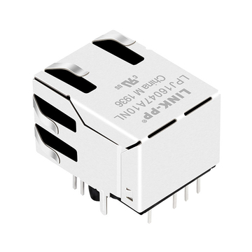 LPJ16047A10NL Single Port RJ45 POE Magjack For 100 Base-T With Rectifier Bridge Yellow/Green Led image 5