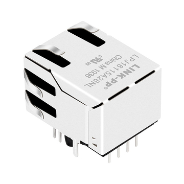 Tyco 5-1605728-1 Συμβατό LINK-PP LPJ16115A28NL 10/100 Base-T Tab Up Πράσινο/Κίτρινο LED Μονής Θύρας Εγγεγραμμένου Jack Εικόνα 5 Σύνδεση Δικτύου