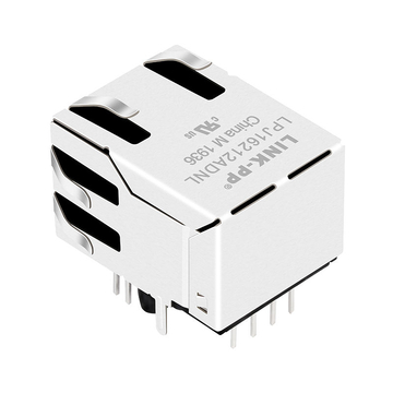 Tyco 5-6605766-9 Συμβατό LINK-PP LPJ16212ADNL 10/100 Base-T Tab Up Κίτρινο/Πράσινο LED Μαγνητικός Μετασχηματιστής RJ45 Μονής Θύρας εικόνα 5