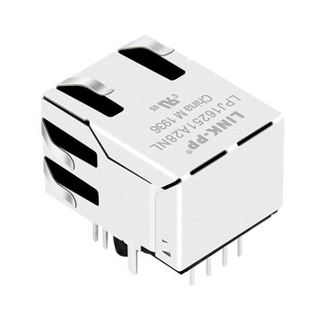 タイコ C-6605752 互換 LINK-PP LPJ16251A28NL 10 Base-T タブアップ 緑/黄 LED シングルポート Cat5 RJ45 ソケット 画像 5