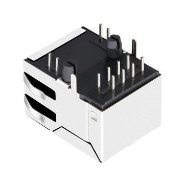 Совместимость с Tyco 5-6605758-1 LINK-PP LPJ16264A28NL 10/100 Base-T Tab Up Green/Yellow Led Single Port Cat5e Shielded RJ-45 Connector image 4
