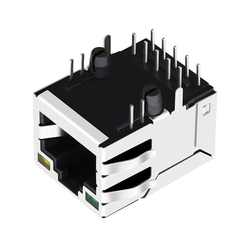 Совместимость с RT7-ZZ-0002 LINK-PP LPJ16275AHNL 10/100 Base-T Tab Up Green/Yellow Led Single Port POE 8P8C RJ45 Female Socket image 3