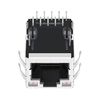 LPJG16314A4NL 100/1000 Base-T Tab Up G&Y/G&Y Led Single Port Network Jack RJ45 Connectors thumb image 2