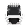 LPJG16314A4NL 100/1000 Base-T Tab Up Green/Yellow/Green/Yellow LED Single Port RJ45 Magjack thumb image 2