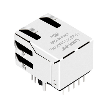 تايكو 6605814-1 متوافق LINK-PP LPJG16314A28NL وحدة موصل RJ45 أحادية المنفذ محمية بتقنية Base-T بسرعة 100/1000 ميجابت/ثانية، مؤشر LED أخضر/أصفر (صورة 5)