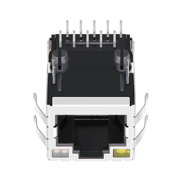 LPJG16402AQNL 1000 Base-T RJ45 Geel/Groen & Oranje 10P8c Modulaire Connector afbeelding 2