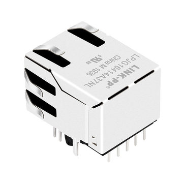 Molex 93637-8617 Συμβατό LINK-PP LPJG16414A37NL 100/1000 Base-T Tab Up Πράσινο & Πορτοκαλί/Κίτρινο LED Μονής Θύρας με Θωρακισμένη Υποδοχή Δικτύου 8P8C RJ 45 εικόνα 5