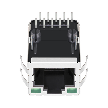 Совместимость с Tyco 5-1840401-7 LINK-PP LPJG16457AFNL 100/1000 Base-T Tab Up Green/Green Led Single Port Shielded 8P8C Magnetic RJ 45 Connector image 2