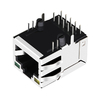 Compatibile con Pulse JXD1-0001NL LINK-PP LPJG16470ADNL 100/1000 Base-T Tab Up Led giallo/verde Porta singola RJ45 8P8C Connettore modulare Thumb image 3