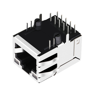 LPJG16533A4NL 100/1000 Base-T Tab Up Green&Yellow/Green&Yellow Led Single Port 10 Pin Network RJ45 Connector image 2
