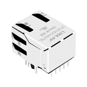 Совместимость с Tyco 1-6605814-3 LINK-PP LPJG16314A37NL 100/1000 Base-T Tab Up Green&Orange/Yellow Led Single Port Shielded Integrated RJ-45 Connector image 5